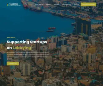 Tsa.co.tz(Tanzania Startup Association) Screenshot