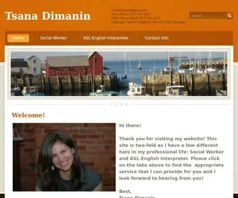 Tsanadimanin.com(Tsana Dimanin) Screenshot