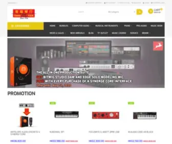 Tsangfook.com.hk(曾福琴行) Screenshot