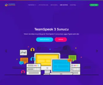 Tsarena.com(TeamSpeak, VDS Sunucu, Web Hosting Hizmetleri) Screenshot
