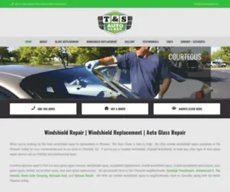 Tsautoglass.com(Windshield Repair & Replacement Phoenix) Screenshot