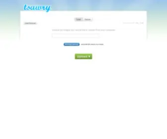 Tsawry.com(Hébergeur d'image gratuit) Screenshot