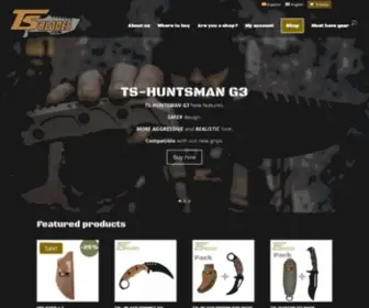 TSblades.com(Tienda) Screenshot