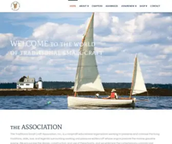 Tsca.net(Traditional Small Craft Association) Screenshot