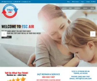 Tscair.com(Tsc Air) Screenshot