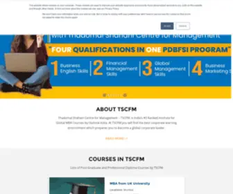 TSCFM.org(Best Management College) Screenshot