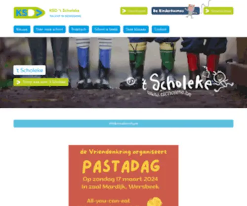 TScholeke.be(KSDiest Basisonderwijs) Screenshot