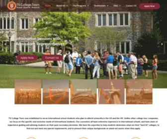 Tscollegetours.com(College Tours) Screenshot