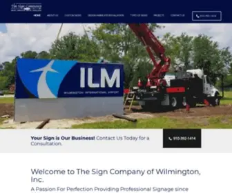 TScwilm.com(Custom Signs) Screenshot