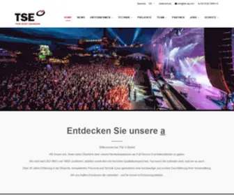 Tse-AG.de(TSE AG) Screenshot