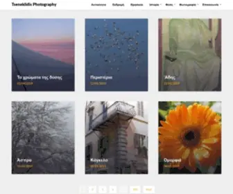 Tseneklidis.gr(Tseneklidis Photography) Screenshot