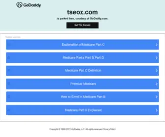 Tseox.com(2019专业网站建设网) Screenshot