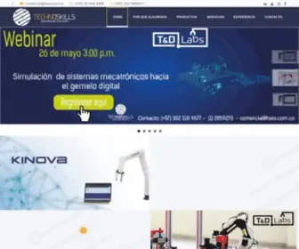 Tses.com.co(TECHNO SKILLS ENGINEERING SERVICES S.A.S) Screenshot