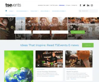 Tsevents.com(Find An Event Planning Supplier) Screenshot