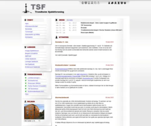 TSF.no(Trondheim Sjakkforening) Screenshot