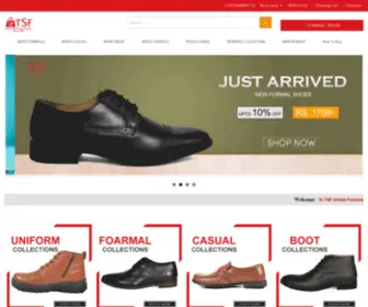 TSFshoes.com(TSF shoes) Screenshot