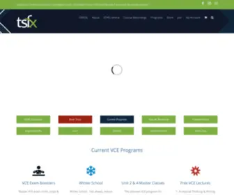 TSFX.com.au(The School for Excellence) Screenshot