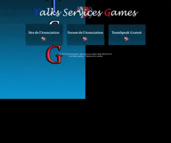 TSG-Asso.fr(Association Talks Services Games) Screenshot