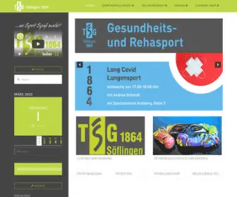 TSG-Soeflingen.de(TSG Söflingen) Screenshot