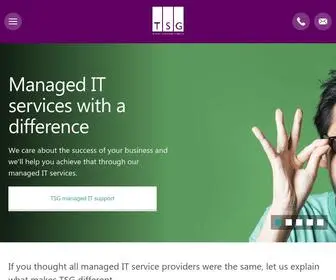 TSG.com(Technology Services Group) Screenshot