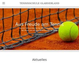 TSGL.ch(Tennisschule Glarnerland) Screenshot