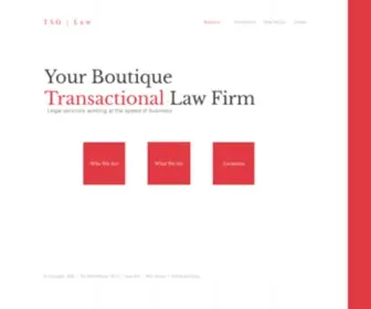 TSG.law(TSG Law) Screenshot