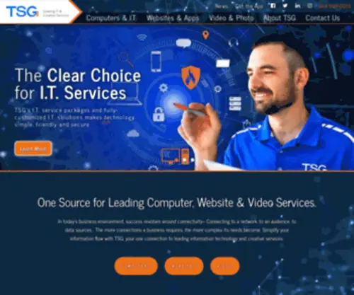 TSgleads.com(Technology Services Group) Screenshot