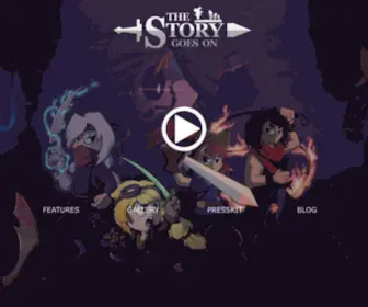 Tsgogame.com(The Story Goes On) Screenshot