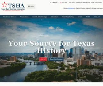 Tshaonline.org(TSHA) Screenshot