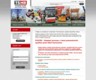 TSHB.cz(Technické služby Havlíčkův Brod) Screenshot