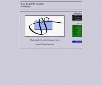 Tshermer.net(Tom Shermer Imagery) Screenshot