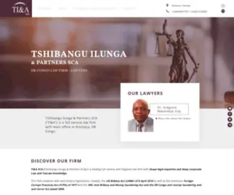 Tshibangulegal.com(DR Congo law firm lawyers) Screenshot