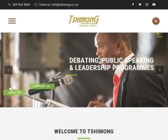 Tshimong.co.za(Tshimong) Screenshot