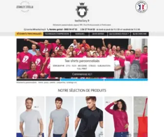 Tshirt-FR.com(Vêtements personnalisés depuis 1981) Screenshot