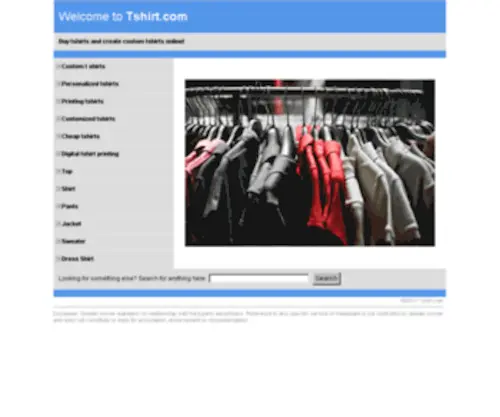 Tshirt.com(Buy Tshirts Online) Screenshot