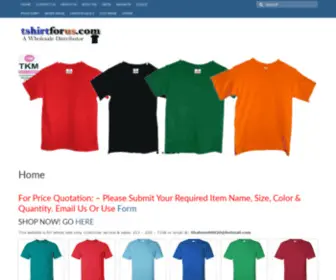 Tshirtforus.com(Tshirtforus) Screenshot