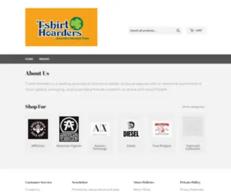 Tshirthoarders.com(Tshirt Hoarders) Screenshot