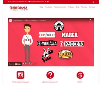 Tshirtmania.es(Estampación) Screenshot