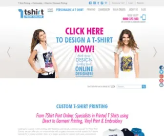 Tshirtprint.co.uk(1 in t shirt printing) Screenshot