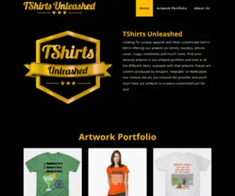 Tshirts-Unleashed.com(TShirts Unleashed) Screenshot