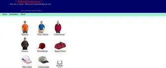 Tshirtshop.com(T-Shirt Shoppe Apparel & Embroidery) Screenshot