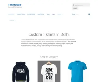 Tshirtswale.com(T-Shirt Printing in Delhi) Screenshot