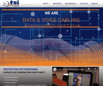 Tsi-Global.com(Commercial AV Systems) Screenshot