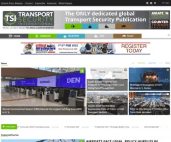 Tsi-Mag.com(Transport Security International Magazine) Screenshot