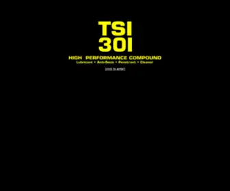 Tsi301.com(TSI 301 High Performance Lubricant) Screenshot