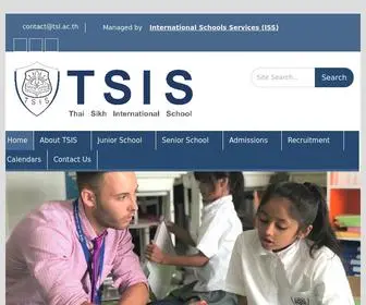 Tsi.ac.th(TSIS International School) Screenshot