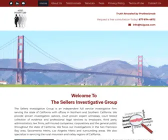 Tsigusa.com(Sellers Investigative Group) Screenshot