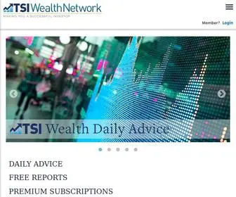 Tsinetwork.ca(TSI Wealth Network) Screenshot