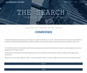 Tsinvestigaciones.com(Investigaciones Privadas) Screenshot