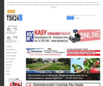 TSK24.pl(Serwis informacyjny powiat i miasto Skarżysko) Screenshot